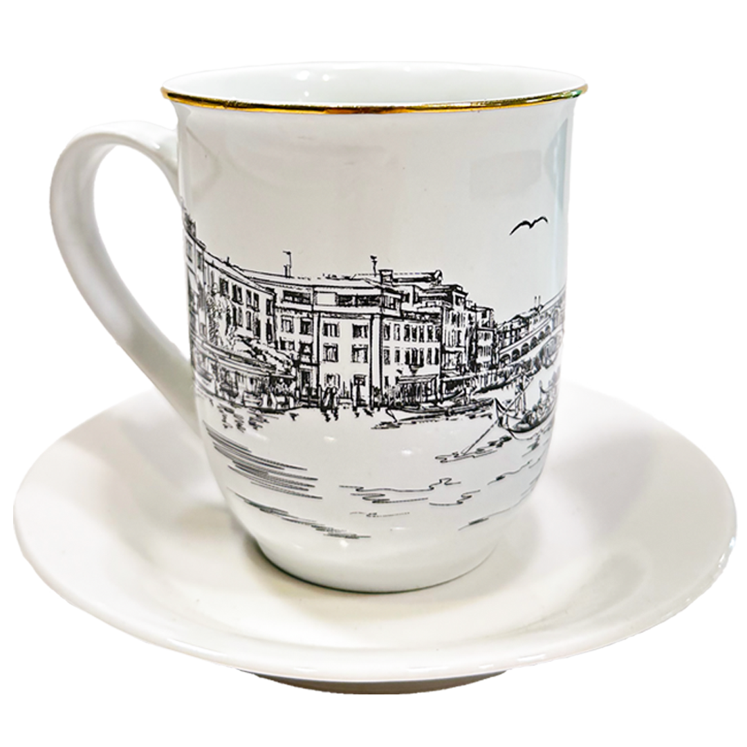 Sunset in Venice Mugs