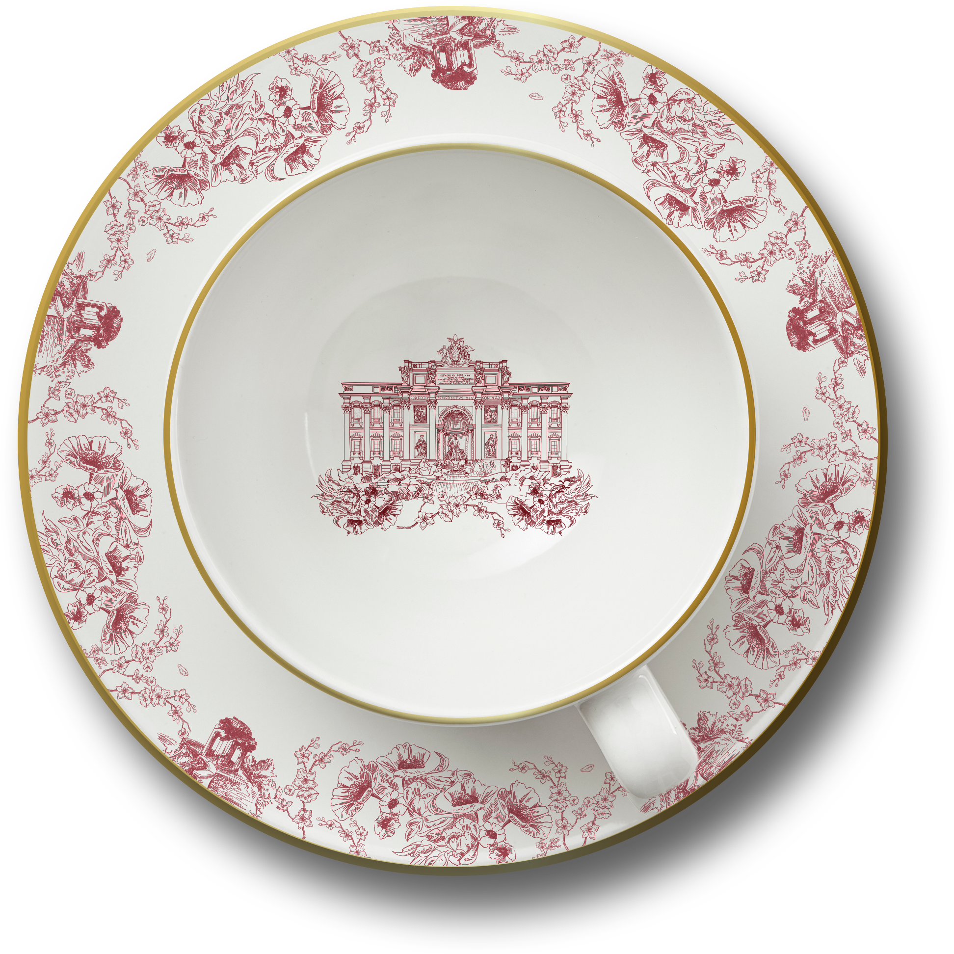 The Nora Spring Collection - Pink Cup and Saucer