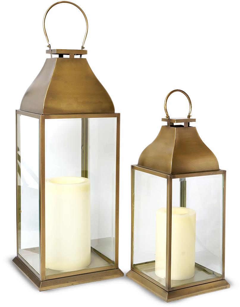 Decorative Golden Lantern
